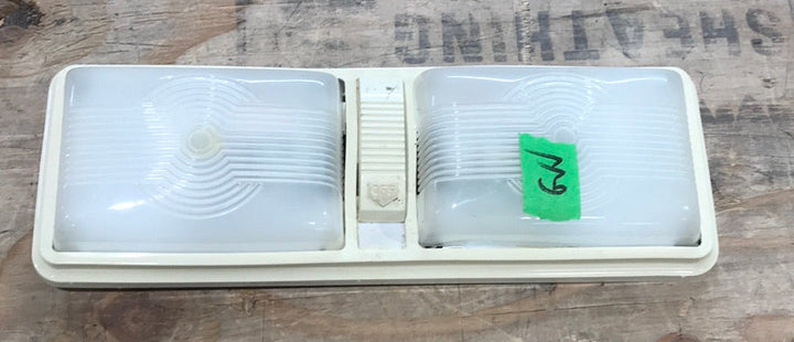 USED RV Interior Light Fixture *DOUBLE* PD772 - With Switch