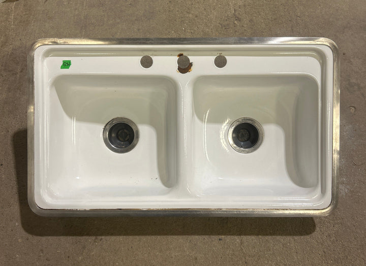 Used RV Kitchen Sink 33” W X 19” L - Young Farts RV Parts