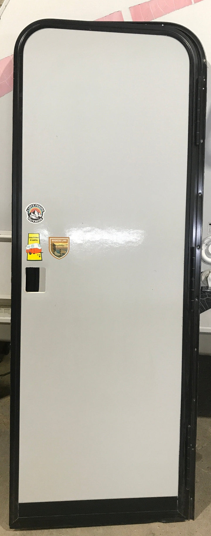 Used RV Radius Entry Door 72" x 25 1/2"
