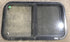 Used Black Radius Opening Window : 30 1/4" W x 17 3/4" H x 1 7/8" D