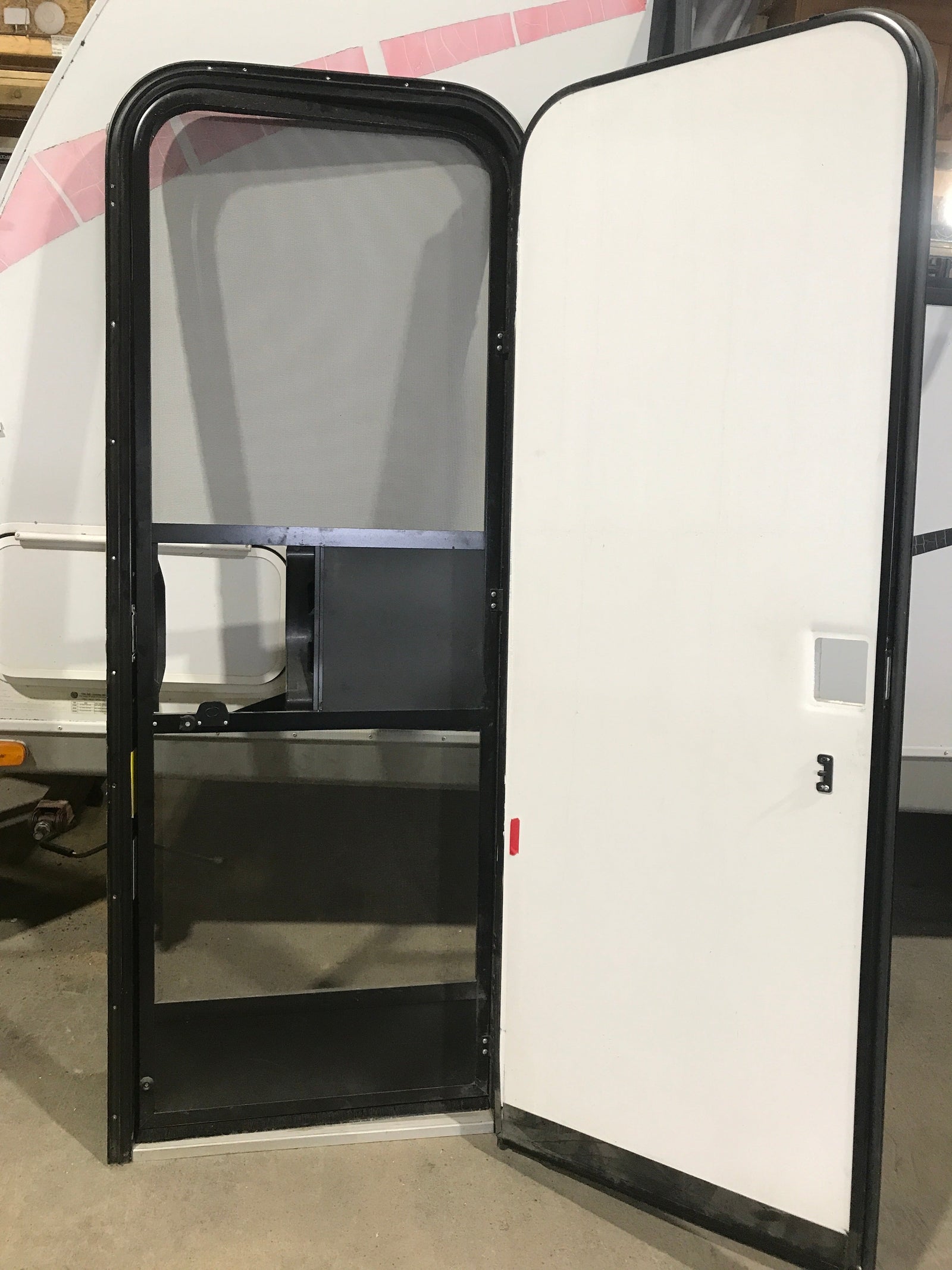 Used RV Radius Entry Door 72
