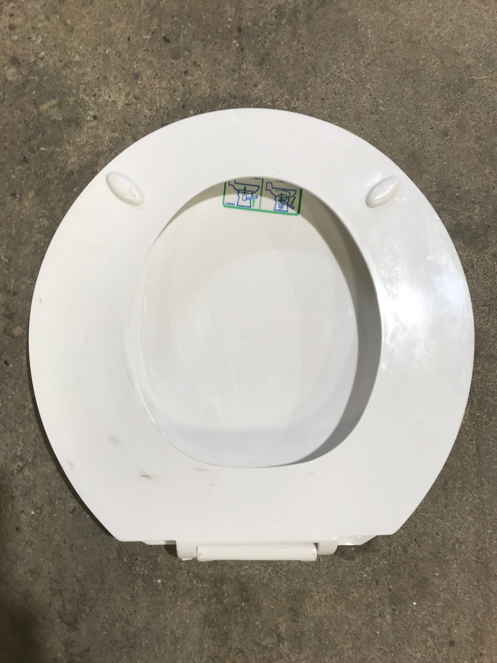 Used Dometic Toilet Seat Replacement - 341605