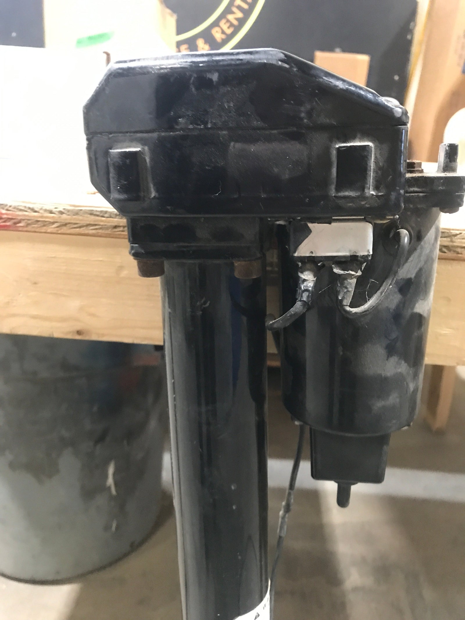 Used Fulton Electric/ Power Tongue Jack, A-Frame style - 2500 Lbs.