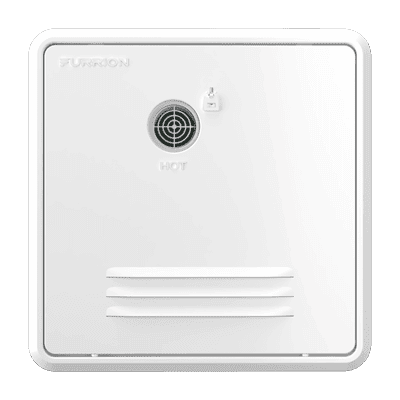 Furrion FWH46EA-PS-AM Tankless Water Heater Door, White - Young Farts RV Parts