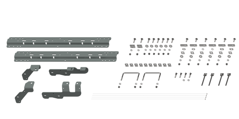 B&W Trailer Hitches RVK2604 Custom Fifth Wheel Hitch Mount/Rail - Young Farts RV Parts