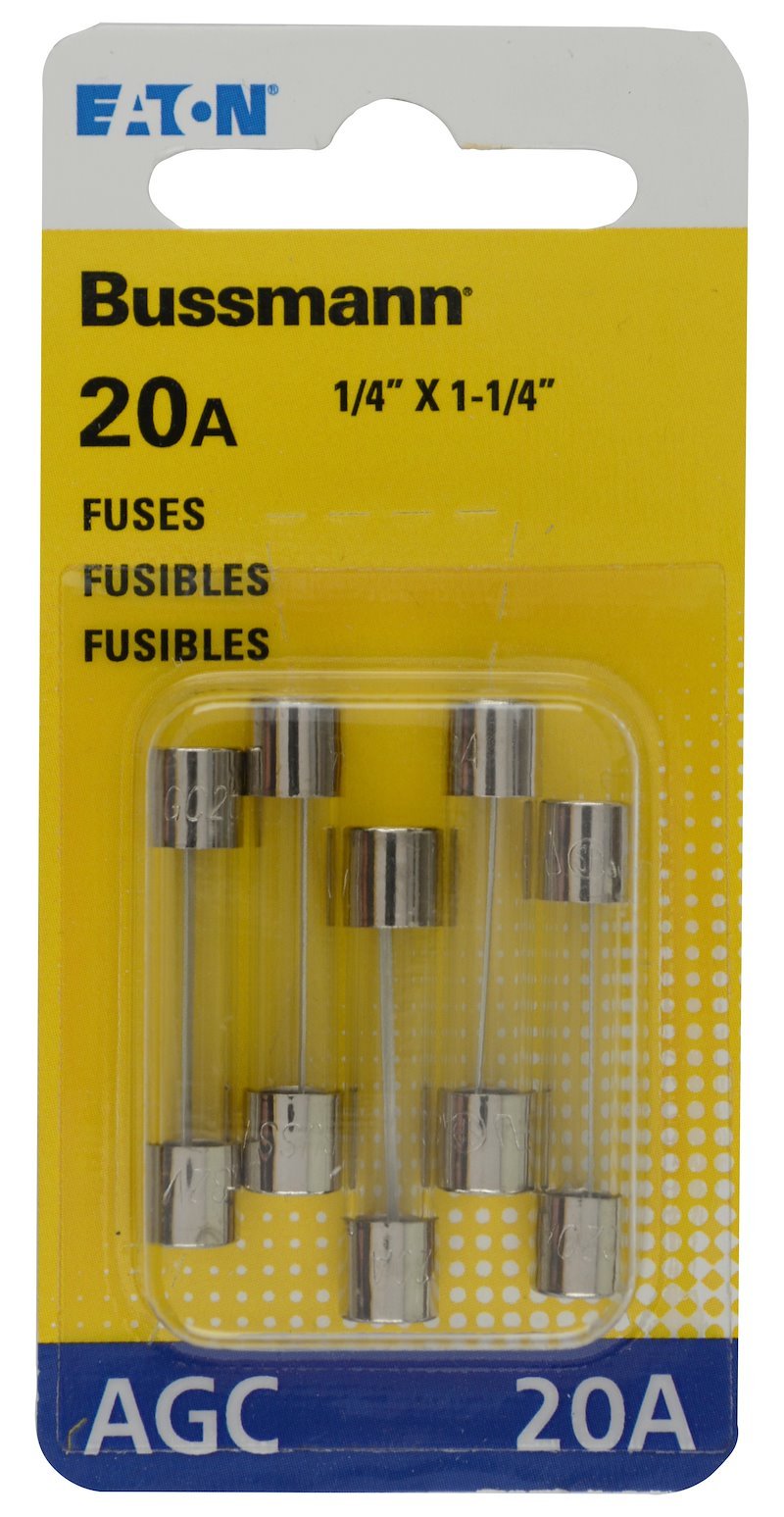 AGC - 20 Fuses 5 - Pack - Young Farts RV Parts