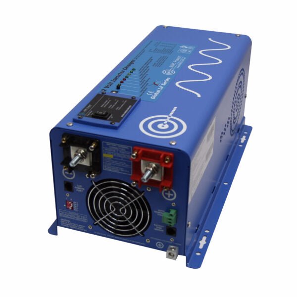 Aims Power PICOGLF30W12V120VR Global LF Series Power Inverter/ Battery Charger - 3000 Watt Continuous - Young Farts RV Parts