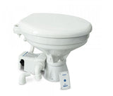 Albin 07-02-006 Marine Series Toilet, White Porcelain/White Thermoplastic Slow-Close Seat