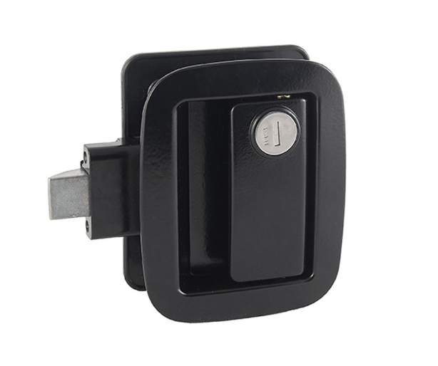 AP Products 013 - 529 Entry Door Lock, Black - Young Farts RV Parts