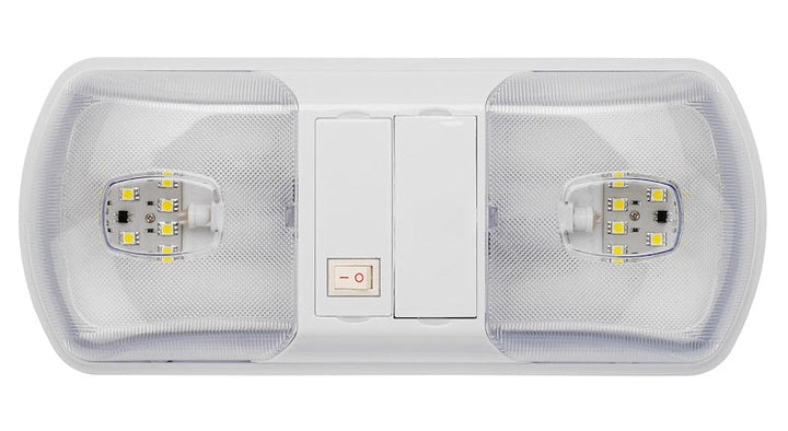 AP Products 016 - BL3003 Customizable Double Dome LED Light - Young Farts RV Parts