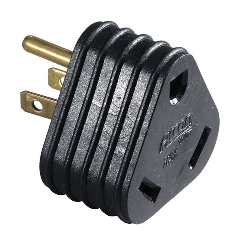 Arcon 13993 Adapter 30A - 15A Tri CSA Single - Young Farts RV Parts
