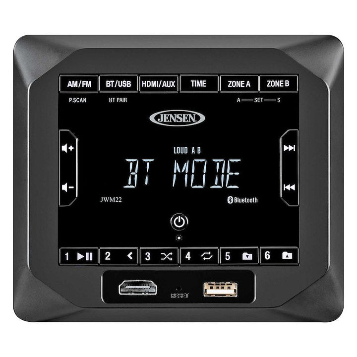 ASA Electronics JWM22 Jensen Bluetooth Automotive Radio - Young Farts RV Parts
