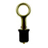 Attwood Marine Boat Drain Snap - Handle Plug - 1" Diam - Brass Plated; Without Chain - 11591 - 3 - Young Farts RV Parts