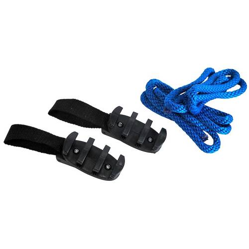 Attwood Marine Boat Fender Hanger - Zig - Zag Teeth - With 4' Fender Lines - Set Of 2; Clamshell - 11952 - 7 - Young Farts RV Parts