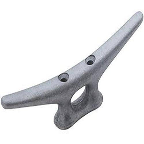 Attwood Marine Boat Rope Cleat - Closed Base - 6" Length - Black Cast Aluminum; Single - 12125 - 3 - Young Farts RV Parts