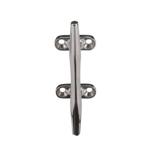 Attwood Marine Boat Rope Cleat - Hollow Base - 5" L - Silver; Single - 66398 - 3 - Young Farts RV Parts