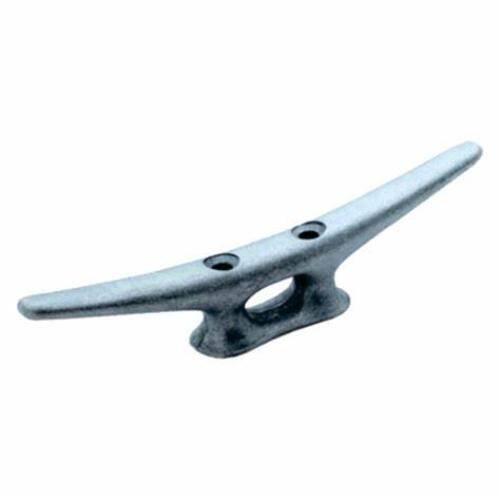Attwood Marine Boat Rope Cleat - Open Base - 8" Length - Black Cast Aluminum; Single - 12127 - 3 - Young Farts RV Parts