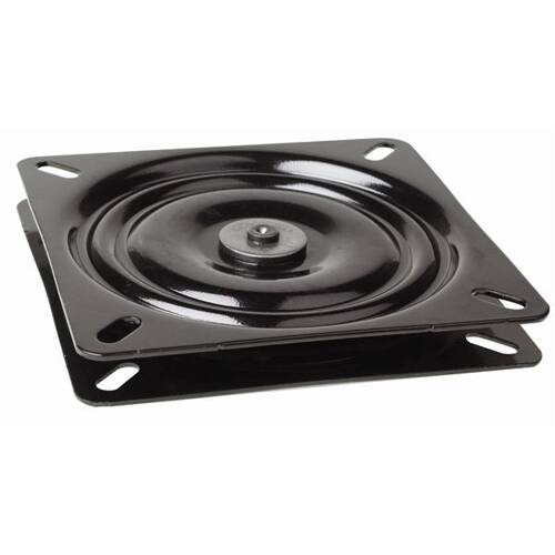 Attwood Marine Boat Seat Mount - Swivel Only - 0 Degree Tilt - Black Powder Coated; 6 - 1/4" L - 17720 - Young Farts RV Parts
