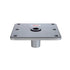Attwood Marine Boat Seat Pedestal Base Plate - Lock N Pin - Square - Non - Threaded - 67749 - Young Farts RV Parts