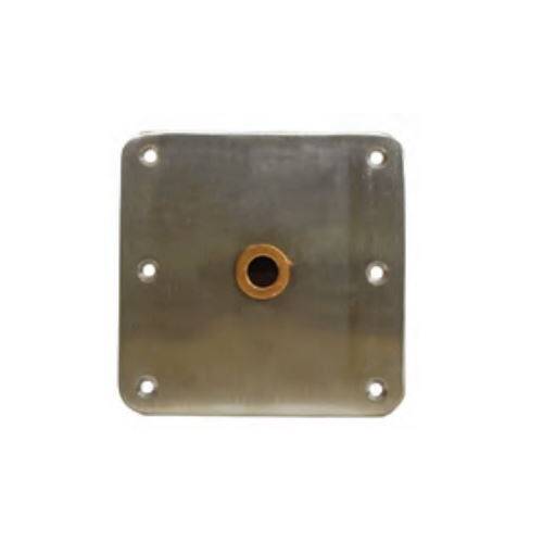 Attwood Marine Boat Seat Pedestal Base Plate - With Steel Lip Tube - 6773 - T - Young Farts RV Parts
