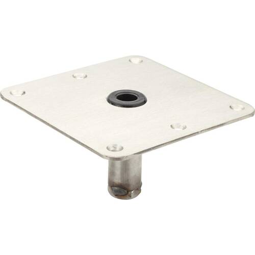 Attwood Marine Boat Seat Pedestal Base Plate - With Steel Lip Tube - SP - 67739 - Young Farts RV Parts