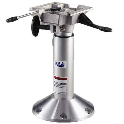 Attwood Marine Boat Seat Pedestal - Lock N Pin - Post Only - 6" H - 1.5" Diam Post; W/O Handle - 2064 - Young Farts RV Parts