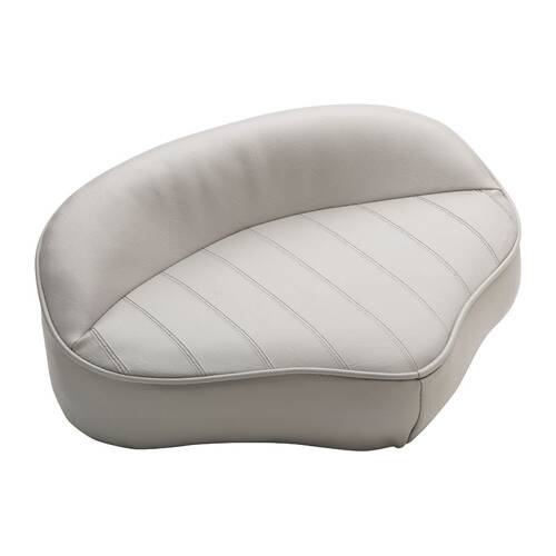 Attwood Marine Fishing & Casting Boat Seat - w/oHeadrest; Non Adjustable/Foldable - 98505WH - Young Farts RV Parts