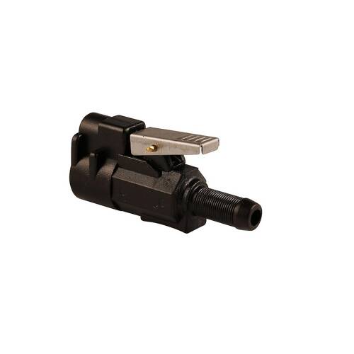 Attwood Marine Fuel Line Fitting Connector - 3/8" Female Barb Hose - Acetal - 8890LP6 - Young Farts RV Parts