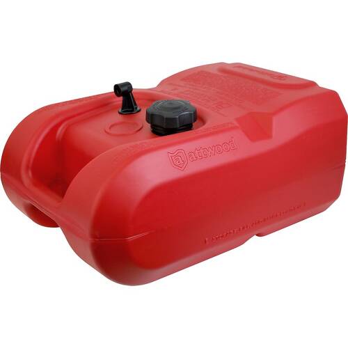 Attwood Marine Fuel Tank - Without Gauge - Portable - 6 Gallon Capacity - Gas - HDPE - 8806LP2 - Young Farts RV Parts