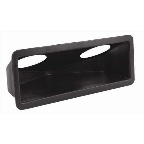 Attwood Marine Hull Vent Air Collector Box - 3 - 7/8" Depth - Black; Plastic - 1341 - 1 - Young Farts RV Parts