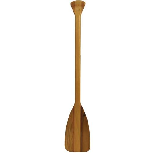 Attwood Marine Marine Canoe Paddle; 5 Foot L; Varnish Finish Brown Wood, Single, Palm Grip - 11762 - 1 - Young Farts RV Parts