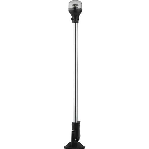 Attwood Marine Navigation Light - LightArmor; All - Round Fold - Down Anti - Glare Light - 5550 - S24 - 1 - Young Farts RV Parts