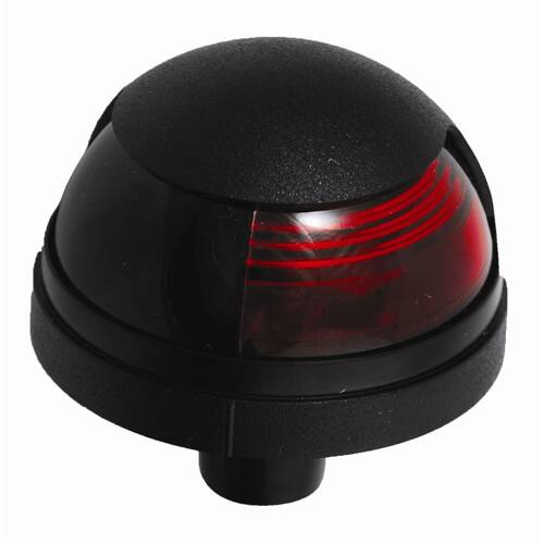 Attwood Marine Navigation Light - Pulsar 5040 Series - Side Light - Round - Red Lens - 5040R7 - Young Farts RV Parts