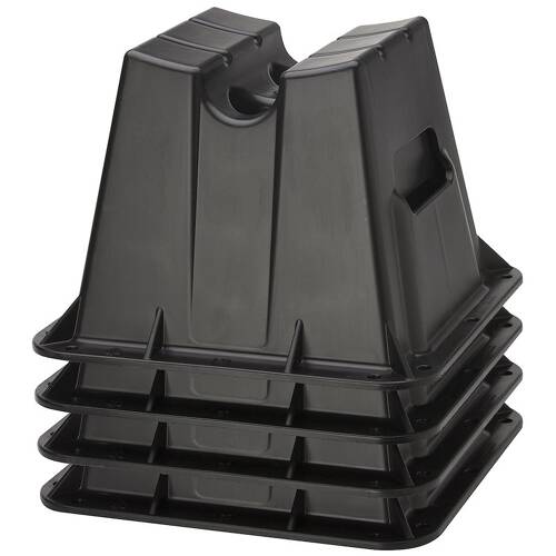 Attwood Marine Pontoon Boat Storage Block - Holds Up To 4000 Pounds; Set Of 4 - 11401 - 4 - Young Farts RV Parts