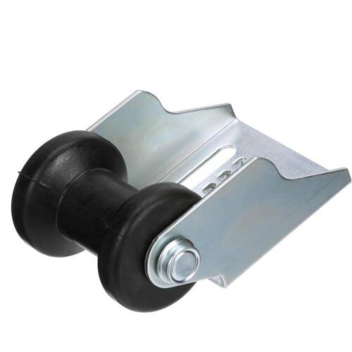 Attwood Marine Trailer Boat Roller Bracket One - Piece Design Adjustable Silver Zinc Plated Steel - 11220 - 3 - Young Farts RV Parts