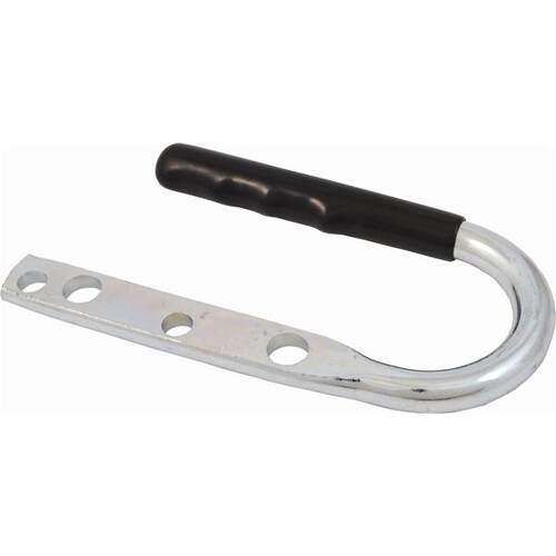 Attwood Marine Trailer Coupler Handle - For Maneuvering Trailer Tongue - Silver; With Grip - 11130 - 7 - Young Farts RV Parts