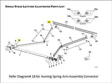 Load image into Gallery viewer, Awning Arm Mounting Hardware Carefree RV R001791 - Young Farts RV Parts