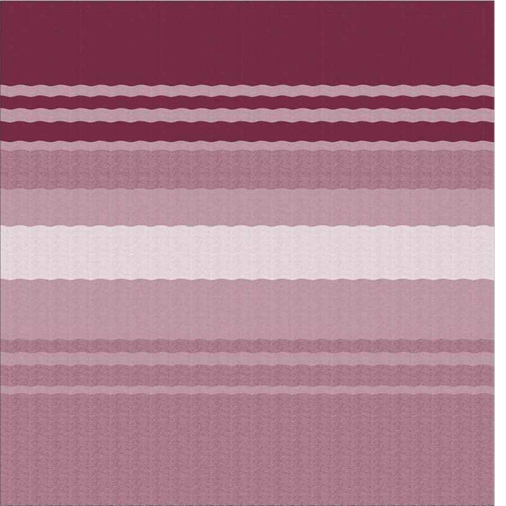 Awning Fabric 1 - Piece 14' Bordeaux White Weatherguard - Young Farts RV Parts