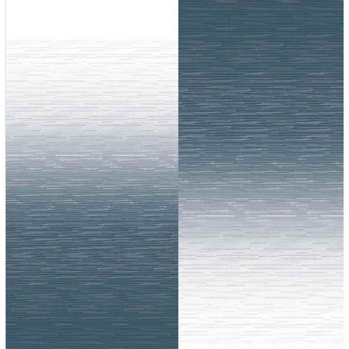 Awning Fabric 1 - Piece 20' Blue Fade White Weatherguard - Young Farts RV Parts