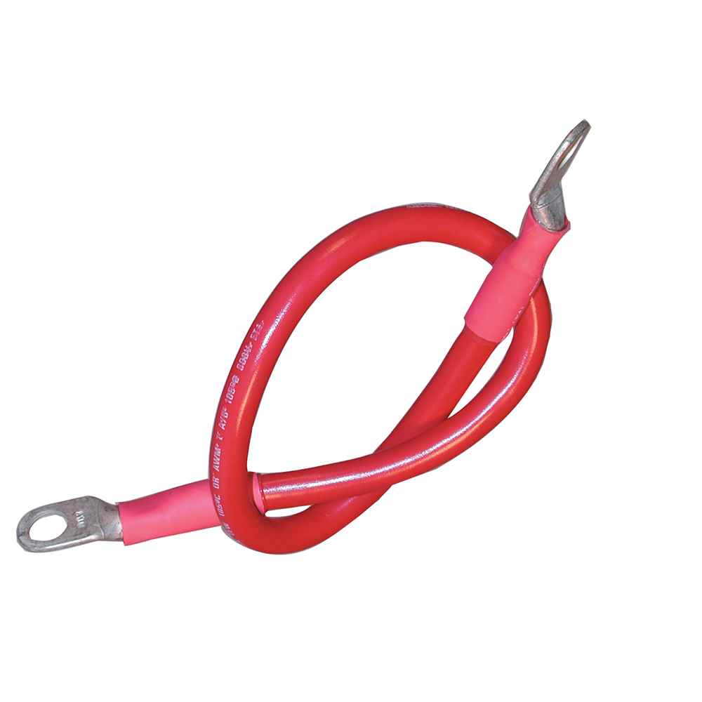 Battery Cable Assembly, 2 AWG (34mm - ) Wire, 3/8