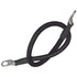 Battery Cable Assembly, 2 AWG (34mm - ) Wire, 5/16" (7.93mm) Stud, Black - 18" (45.7cm) - Young Farts RV Parts