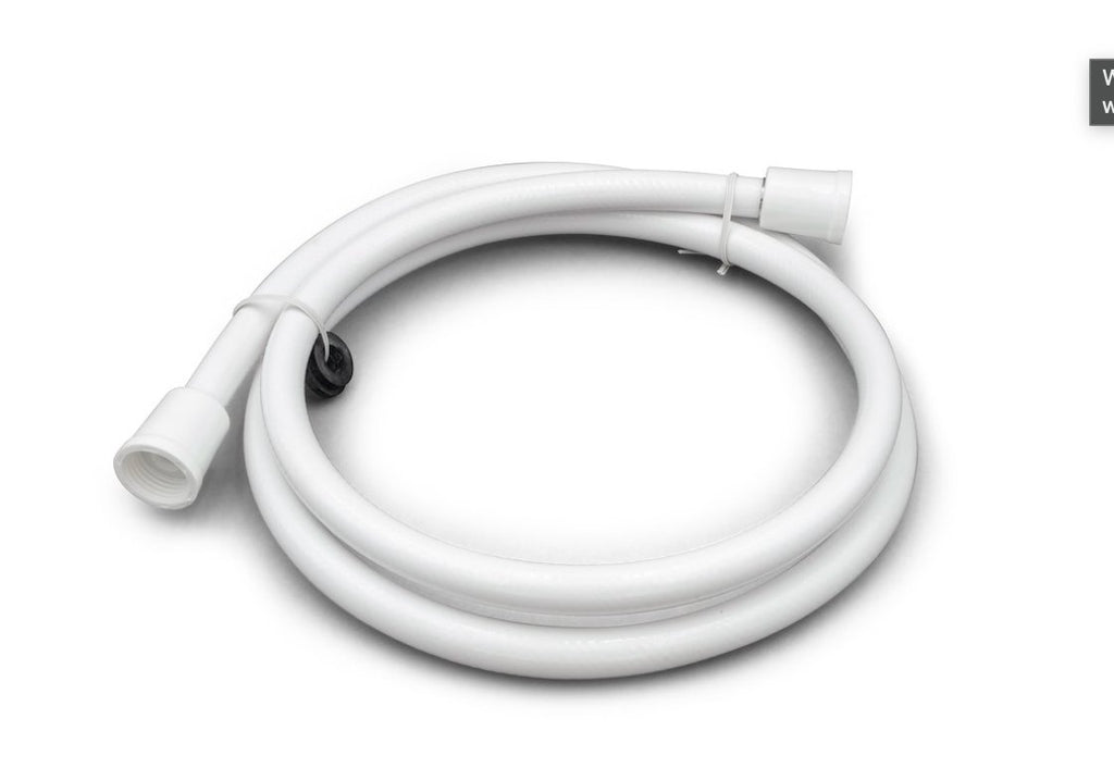 B&B Molders 94199 Exterior Shower Hose 60", White - Young Farts RV Parts