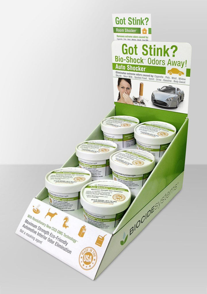Biocide Systems 3244 - 6 RV Shocker ™ Odour Absorber - Case Of 6 - Young Farts RV Parts