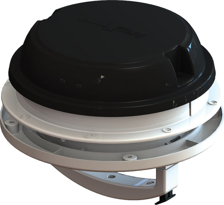 MaxxAir 00-03812B Roof Vent Manual Lift W/ Fan