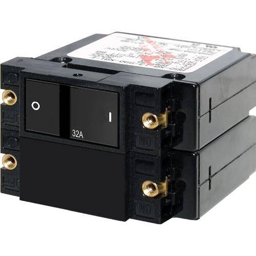 BLUE SEA A Series Circuit Breaker - 32 Amps/120/240 Volt AC/32 Volt DC - 7415 - BSS - Young Farts RV Parts