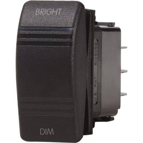 BLUE SEA Contura III Dimmer Control Rocker Switch - 8291 - BSS - Young Farts RV Parts