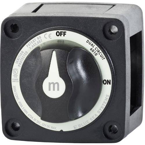BLUE SEA M Series Battery Disconnect Switch - 32 Volts DC/450 Amps - 6010200 - BSS - Young Farts RV Parts