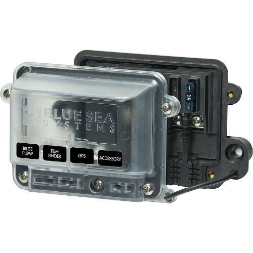 BLUE SEA ST Blade Fuse Block - 32 Volt DC/80 Amps - 5056 - BSS - Young Farts RV Parts