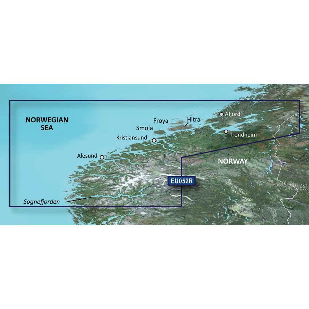 BlueChart g3 Vision HD - VEU052R - Sognefjorden - Svefjorden - microSD /SD - Young Farts RV Parts