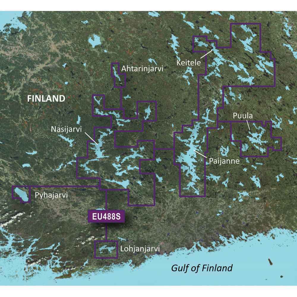 BlueChart g3 Vision HD - VEU488S - Keitele - Paijanne - Tampere - microSD /SD - Young Farts RV Parts